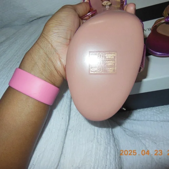 Aquazzura Sole Sandal 105 in
Tropical Sunset - Picture 5 of 8